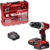 Einhell TE-CD 18/2 Li-i +64 (2x2,0 Ah) Akku-Schlagbohrschr auber