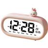 per for sveglia per for Luce Notturna con Animali Staccabili e Display LED per