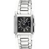 LORENZ DIVA SQUARE 030256EE Orologio Donna Rettangolare 36 Diamanti Nero Quarzo