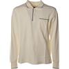 North Sails Uomo Polo manica lunga Bianco Taglia M