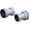Bestway Adattatore ricambio pompa filtro piscina tubo da 38 a 32 mm pz 2 bestway 58236