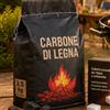 Carbone di legna Argentina Barbecue Qualità Ristorazione + Omaggio Accendifuoco