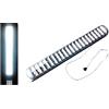 TrAdE Shop Traesio LAMPADA DI EMERGENZA RICARICABILE PORTATILE 63 LED EMERGENZA TORCIA LUCE