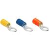 TrAdE Shop Traesio SET 100PZ CAPICORDA TERMINALE AD OCCHIELLO ISOLATO PER CAVI 2.5-4MM² M4 RV3.5-4