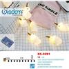 Wisdom CATENA LUMINOSA UNICORNI 10LED A BATTERIA LUCE CALDA FISSA+INTERMITTENTE XC-3291