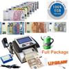 TrAdE Shop Traesio RILEVATORE BANCONOTE FALSE VERIFICA CONTA BANCONOTE A BATTERIA E DC 9V BCE TESTE