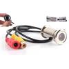 TrAdE Shop Traesio MINI TELECAMERA COLORI SPIONCINO OCCHIELLO OCCHIO MAGICO RCA VISIONE 92°