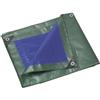 C LINE GARDEN Telo Occhiellato PE 8 x 12M 130GR Verde Blu