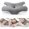 MULISOFT Cuscino Cervicale per Dormire, Cuscino Ergonomico in Memory Foam | 2 in