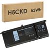BLESYS 53Wh H5CKD batteria per Dell Latitude 3410 3510 per Inspiron 5300