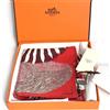 HERMES Nuova sciarpa di seta Hermes Zebra Pegasus Nano Carre 20 Alice Shirley rossa ...