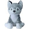 Pioupiou et Merveilles Pioupiou Merveilles Kodi di Husky, peluche XXL, 41 x 47 x 50 cm, in morbido peluche di qualità, Made in Europe (France)