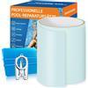 Details In Description nastro adesivo subacqueo, toppe per piscina fuori terra, riparazione, PVC, ki...