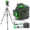 Huepar Livella Laser Verde 3x360 Antiurto 150cm Kit Professionale Completo 12 Linee