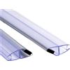 Piushopping GUARNIZIONI MAGNETICA BOX DOCCIA 6-8mm PVC x2 PROFILO RICAMBIO ANTA TRASPARENTE