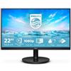 PHILIPS MONITOR 21,5 LED VA 16:9 FHD 4MS 200 CDM, VGA/HDMI, MULTIMEDIALE