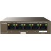 Tenda Switch Ethernet PoE Gigabit 5 Porte PD, Senza Alimentazione AC, 22W | 4 Po