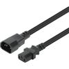 ‎Manhattan Manhattan icoc 03-nc-05 VDE C13 F a C14 M 5 M Extension Cable - Black