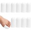 10 Pezzi Toe Cap Protector, Copripunta in silicone, Protezione Alluce, Copri Pie