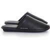 Balenciaga Pantofole BALENCIAGA 595 $ Mule - etichetta con logo, pelle nera da uomo