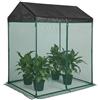 Relaxdays Copertura Protettiva Piante con Porta e Tetto, Anti-Insetti, HxLxP 150x130x90 cm