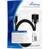MediaRange MRCS185 DVI Connection Cable 2 m Black