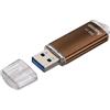‎Hama Hama Laeta FlashPen USB Stick USB 3.0, 16GB, 40MB/s - Brown brown brown 128 GB