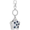 THUN - Portachiavi profumato stella - mettalo - Collezione Profumazioni - 12 cm con catena 4 cm icona