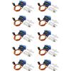 No 2X(SG90 Gear 9G 1.6KG per RC 250 450 Aeroplano Elicottero Auto Veicolo 1078