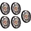 No 5 Pezzi 8 Ohm 0,25 W 29 Mm Altoparlante Chiusura Magnetica per Giocattolo E9418