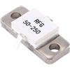 No 2X(Resistori Flangiati 250Watt 50Ohm RFR 50-250 250W 50Ohm Riferimento RFP 4095