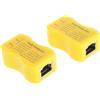 SODIAL Tester PoE RJ45 con Display LED, Rilevatore di Cavi di Rete 24V/48V/56V. Q7H2