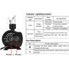 Pompa acqua brushless ad per solare DC12V 800L/H 5 500 cm sollevam