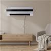 M mimotec - Termoventilatore ceramico da parete Dad 3000W, silenzioso <45 dB, con telecoma