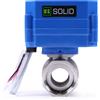 U.S. Solid Valvola a sfera motorizzata 1 in acciaio inox 2 vie elettrovalvola 220V AC