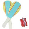 WELL HOME MOBILIARIO & DECORACIÓN Well Home Set di racchette da spiaggia composto da tre pezzi, ideali per godersi all'aria aperta