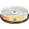 Philips CR7D5 NB10/00 CD-R Blank Discs 80 Min 52x 700MB 10er Spindel Single (CD)