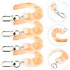 4 Pcs Portachiavi Cute Decorazione Di Simulazione Del Cibo Alimentare