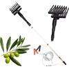 TSJESMIC Abbacchiatore Elettrico per Olive 400W a Batteria 12V - Scuotitore Professionale