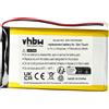 vhbw Batteria per Creative Zen Touch Labs Jukebox 1700mAh 3,7V