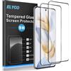 Compatibile con Honor 90 5G Vetro Temperato, 2 Pezzi 3D Pellicola Protettiva, 9H