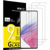 NEW C 3 Pezzi Vetro Temperato per Samsung Galaxy A53 5G Pellicola A53 5G 6,5 pollici