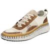 Hello Comfort Sneakers In Suede E Tessuto Bianco - Taglia 40 Scarpe Donna