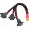 50 Amp Filo di Rame Stagnato 10AWG Isolamento Silicone Flessibile per per xt90