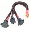 50 Amp Filo di Rame Stagnato 10AWG Isolamento Silicone Flessibile per per xt90