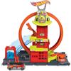 Mattel Playset Pista Super Loop Fire Station HOT WHEELS CITY HKX41