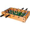 TrAdE Shop Traesio MINI CALCETTO TAVOLO CALCIO BALILLA LEGNO BILIARDINO GIOCO BAMBINO 10x51x30CM