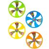 TrAdE Shop Traesio FRISBEE DISEGNO STAMPATO DISCO 24 CM GIOCHI SPORT BAMBINI 4 COLORI ASS. 6563025