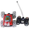 TrAdE Shop Traesio MACCHINA RADIOCOMANDATA ROTAZIONE A 360° GIOCO CON ACROBAZIONE LUCI MULTIFUNZION