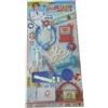TrAdE Shop Traesio SET KIT DOTTORE STETOSCOPIO FORBICE SIRINGA MICROSCOPIO BAMBINI BAMBINO ETA' 3+
